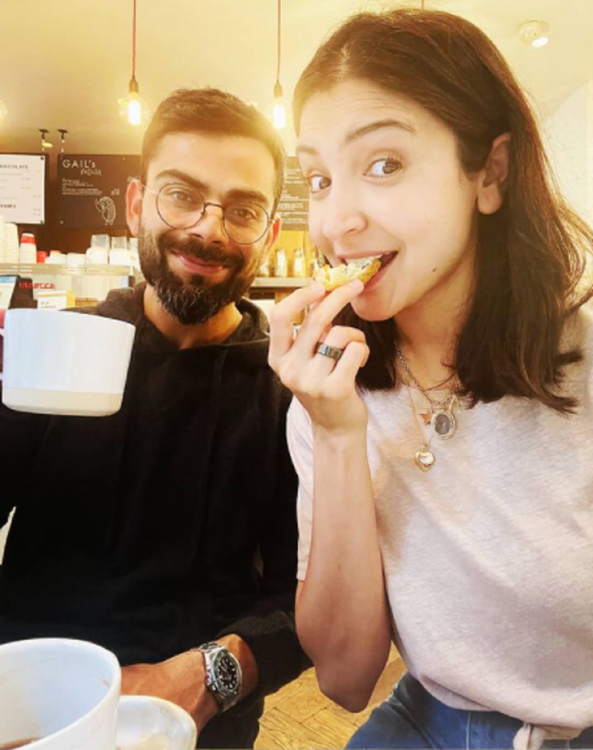 Virat Kohli and Anushka Sharma
