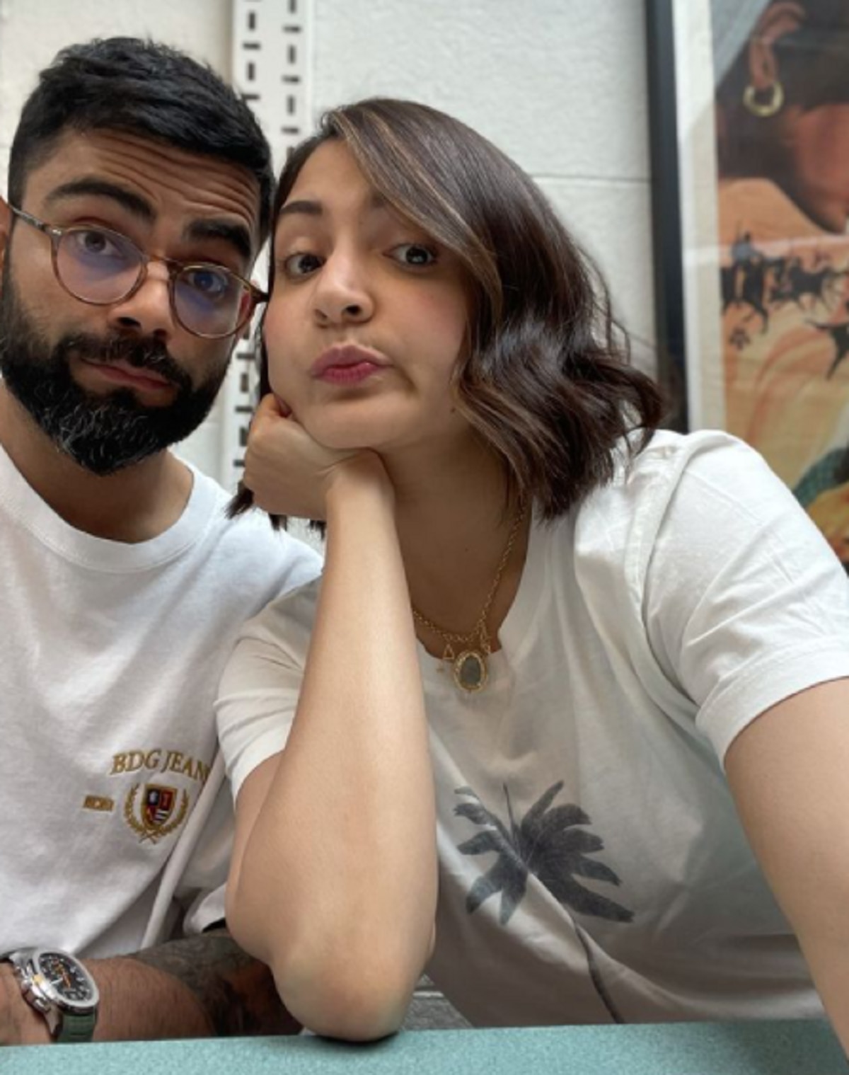 Virat Kohli and Anushka Sharma