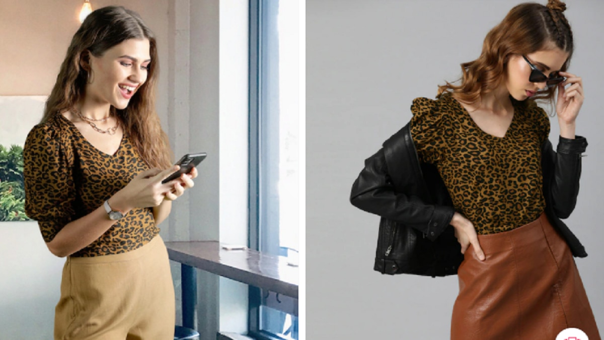 women casual online shopping