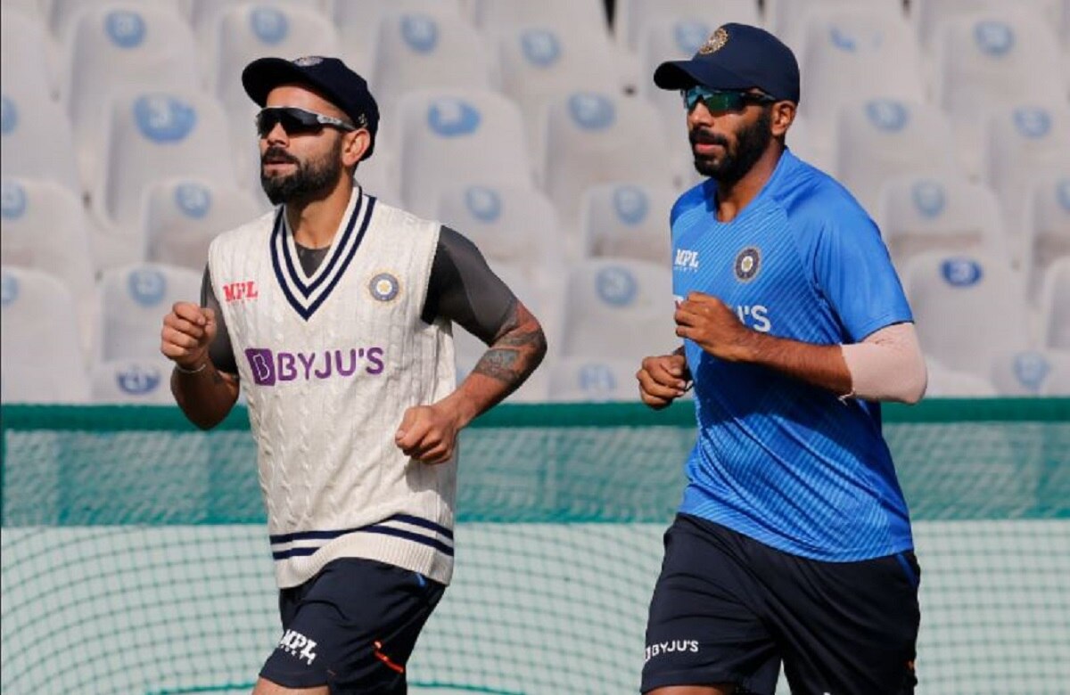 Virat Kohli with Jasprit Bumrah (BCCI)