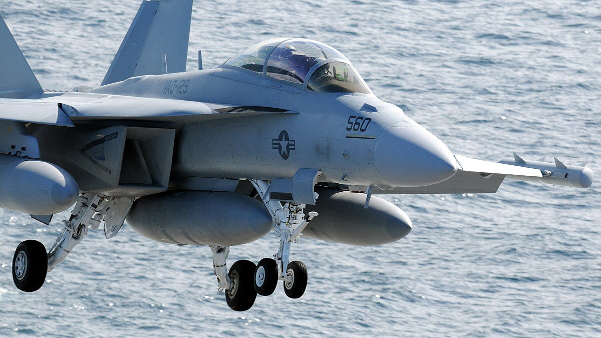 Electronic Attack fighter jets