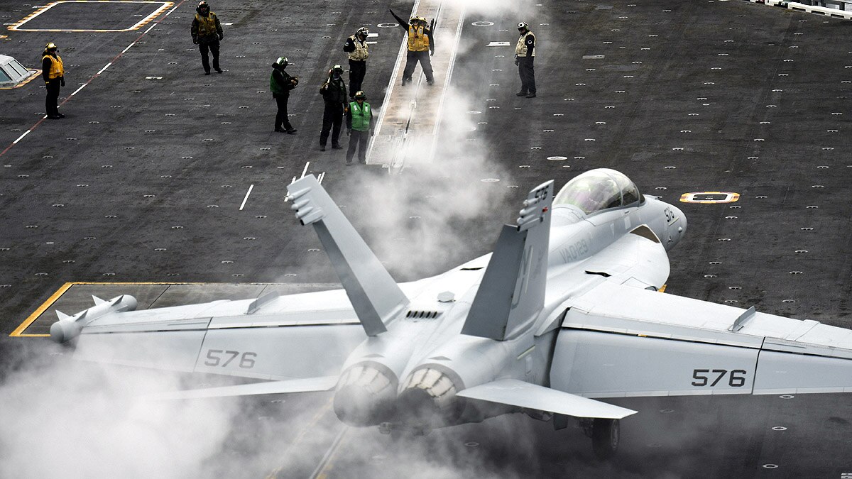 Electronic Attack fighter jets