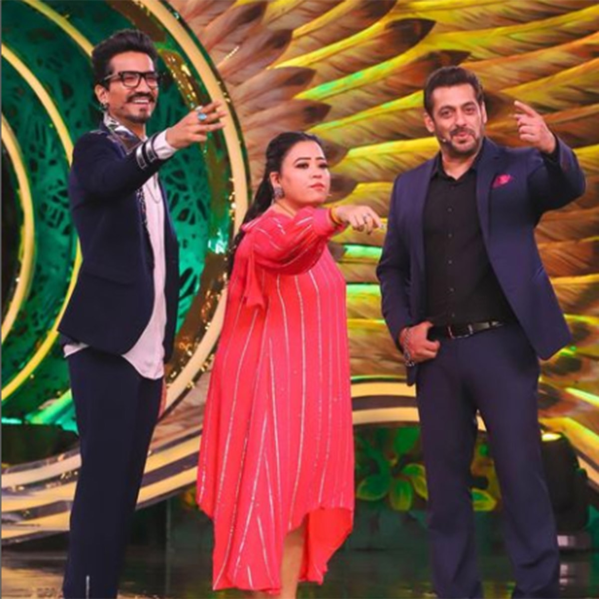 हर्ष लिम्बाच‍िया, भारती सिंह, सलमान खान