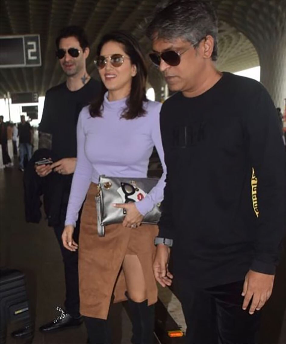 सनी लियोनी, यूसुफ इब्राहिम