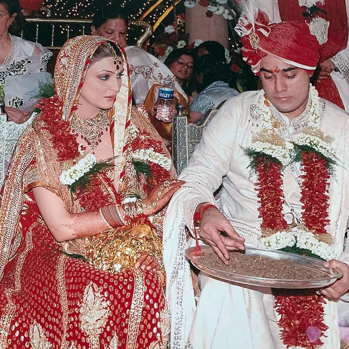 र‍िद्ध‍िमा कपूर साहनी-भरत साहनी 