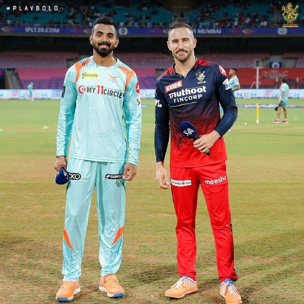 KL Rahul and Faf Du Plesis