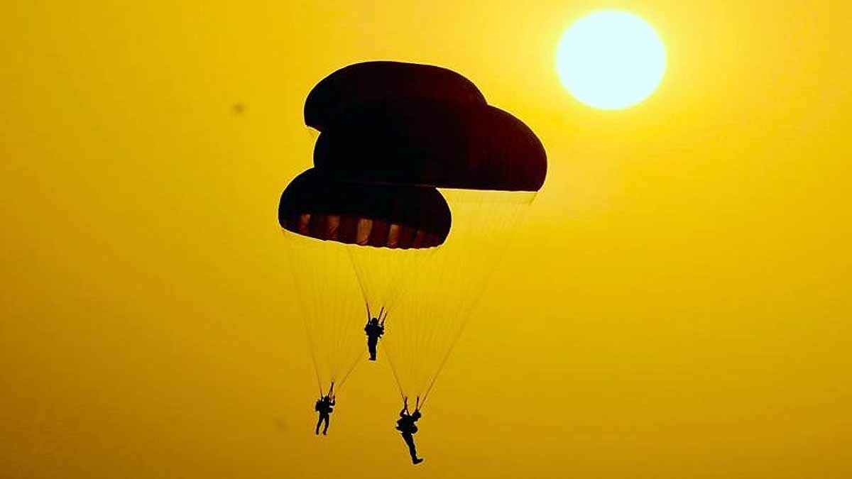 Indian Army Airborne Exercise Pokaran