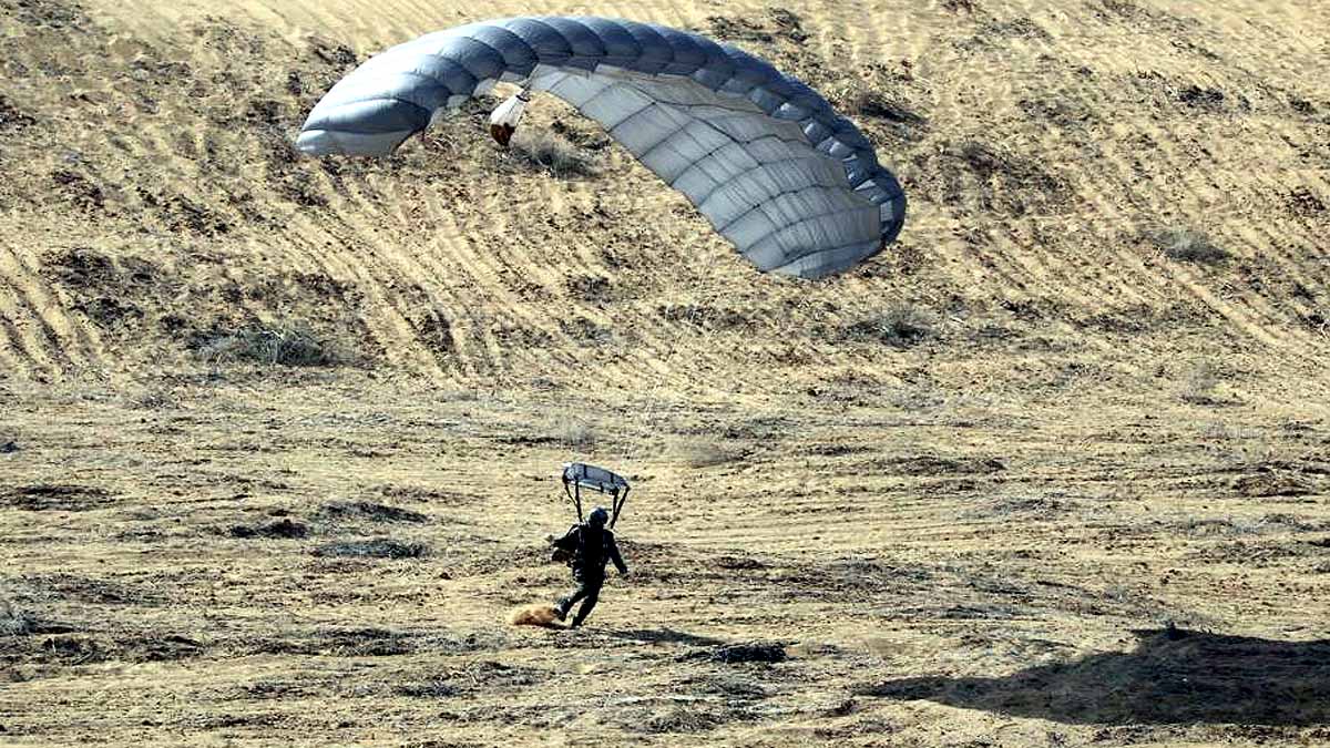 Indian Army Airborne Exercise Pokaran