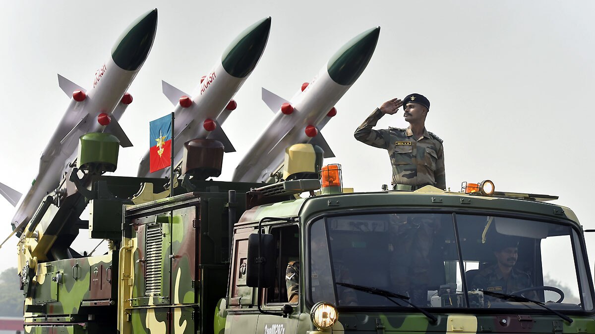 Akash Missile Pokhran