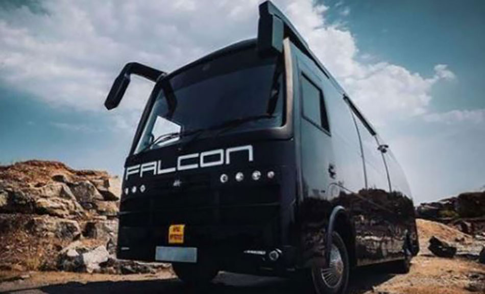 अल्लू अर्जुन की वैनिटी वैन