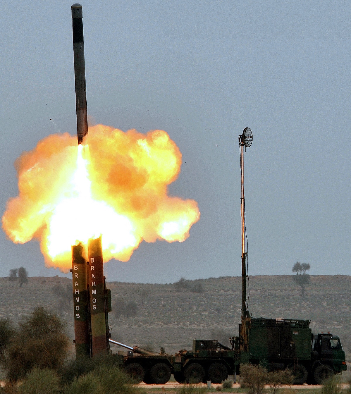 Use of BrahMos Missile