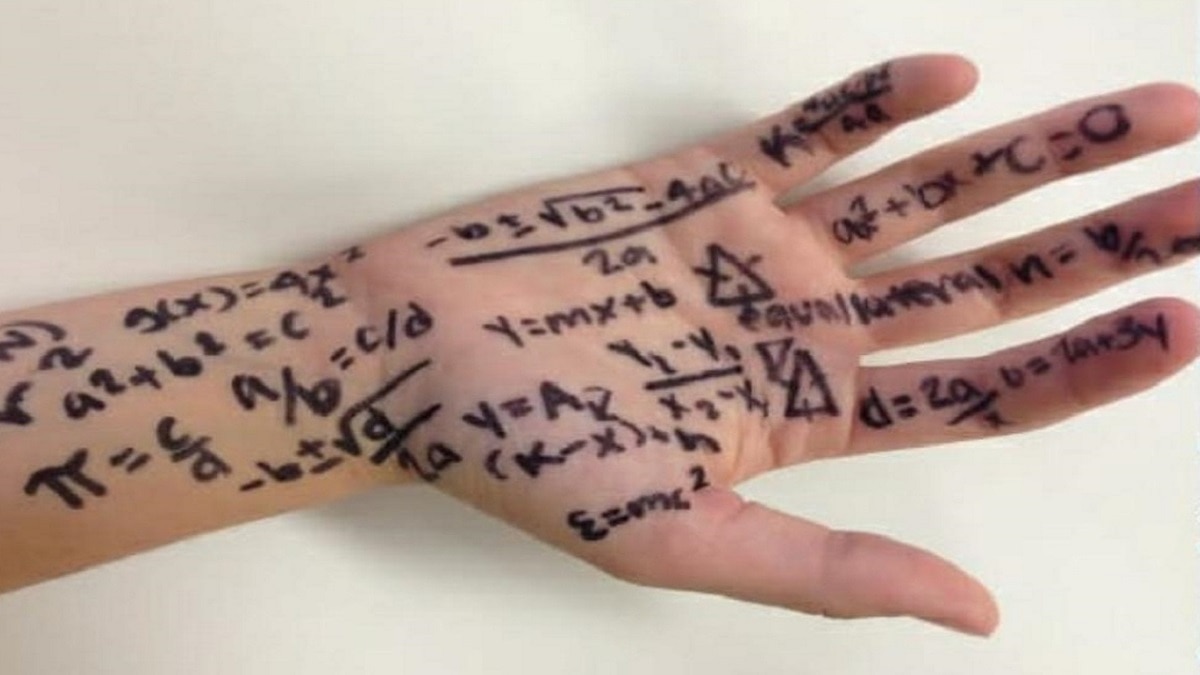 unique way of cheating in exam