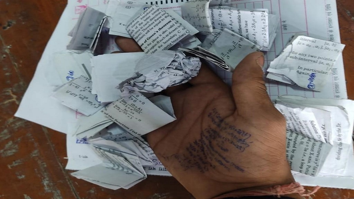 unique way of cheating in exam