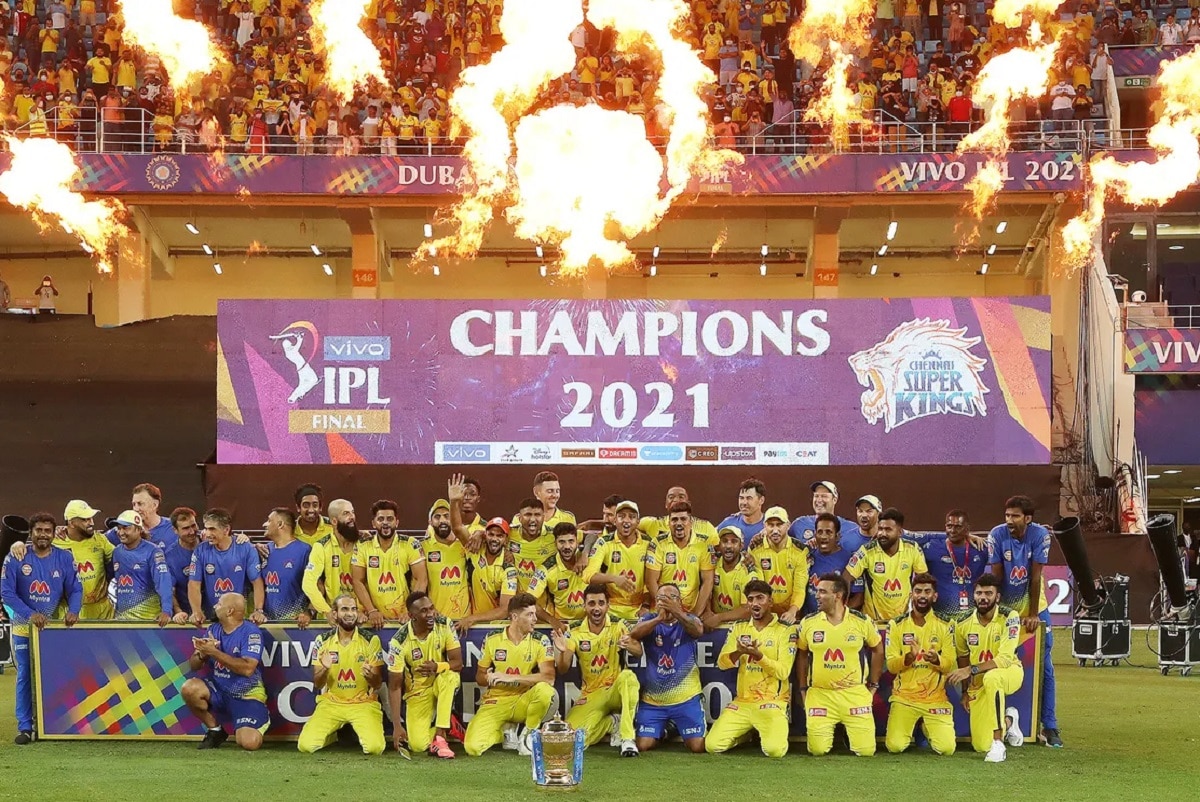 CSK Win 2021 Season