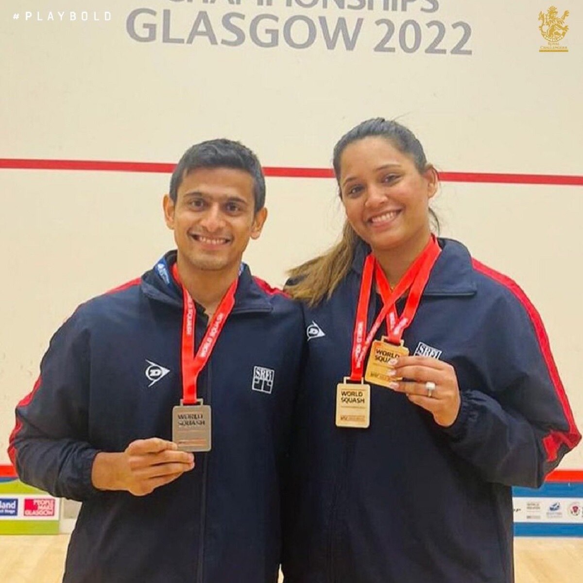 Dipika Pallikal and Saurav Ghosal
