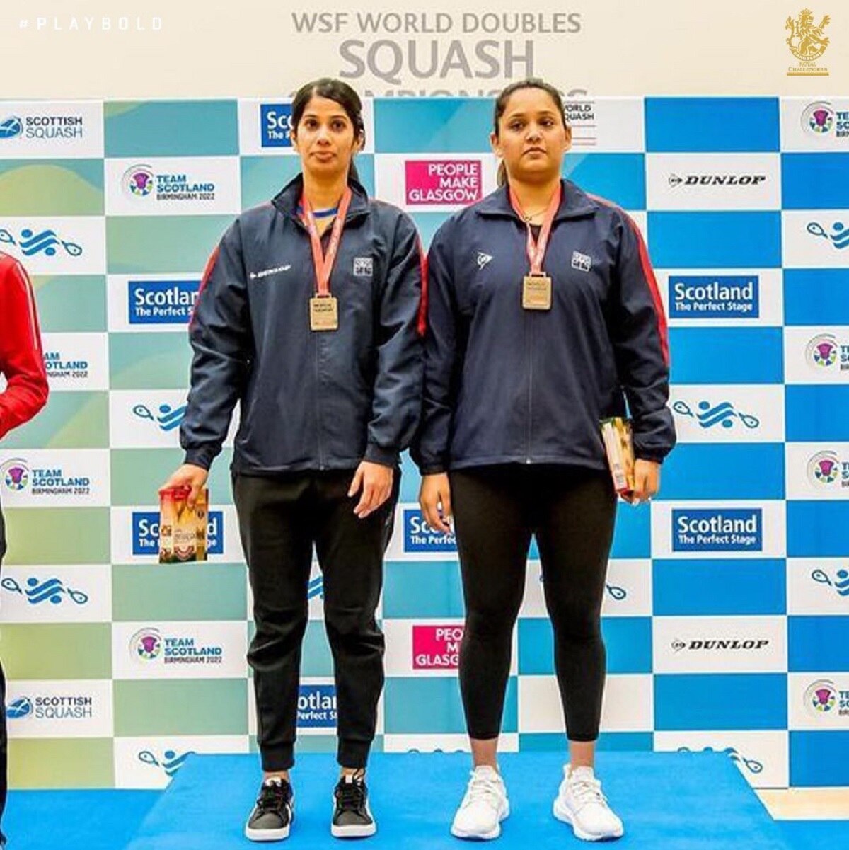 Dipika Pallikal and Joshna Chinappa