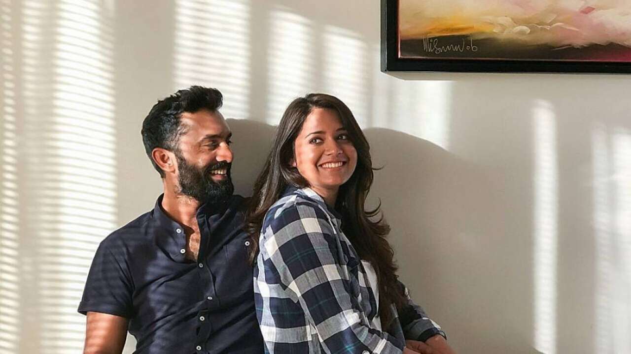 Dipika Pallikal and Dinesh Karthik