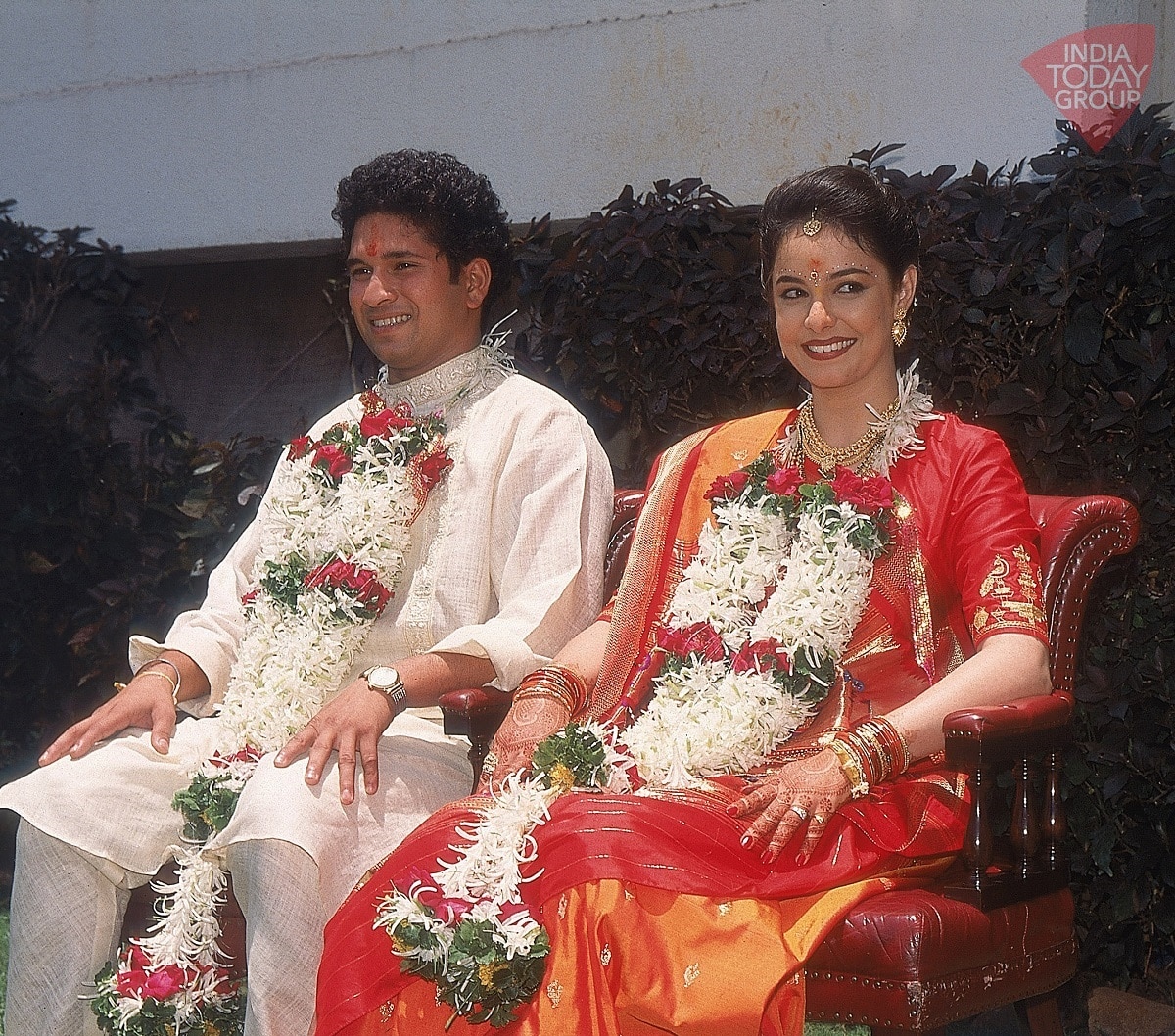 Sachin Tendulkar and Anjali Tendulkar