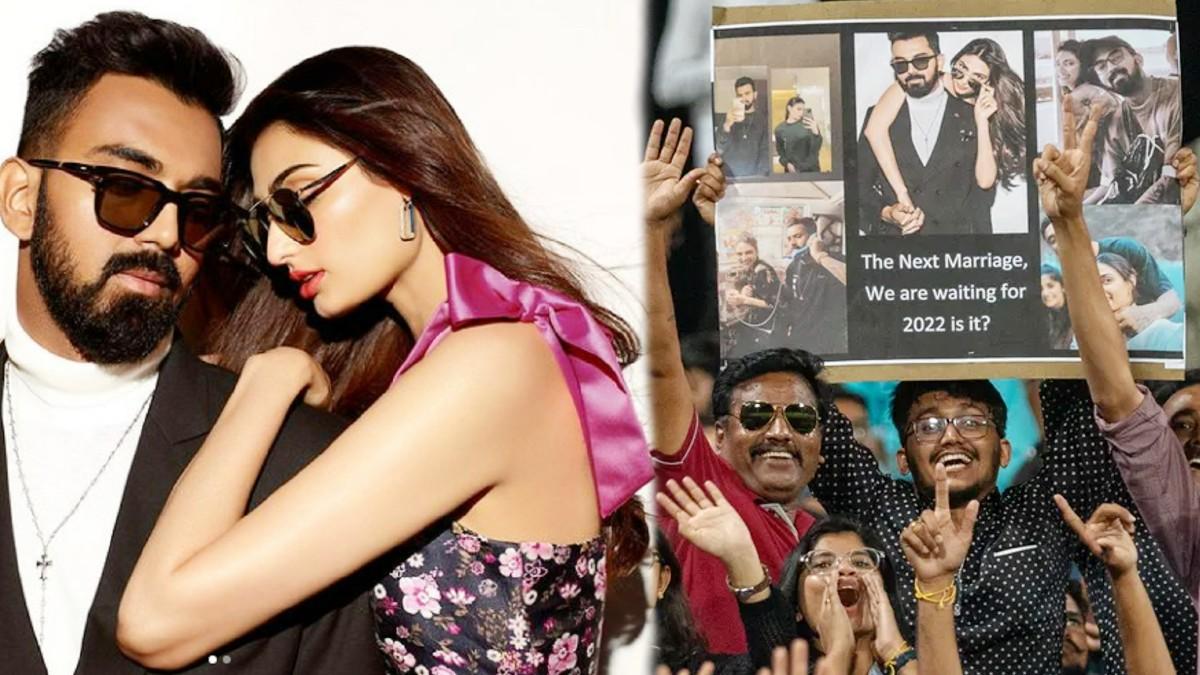 KL Rahul and Athiya Shetty (Twitter)