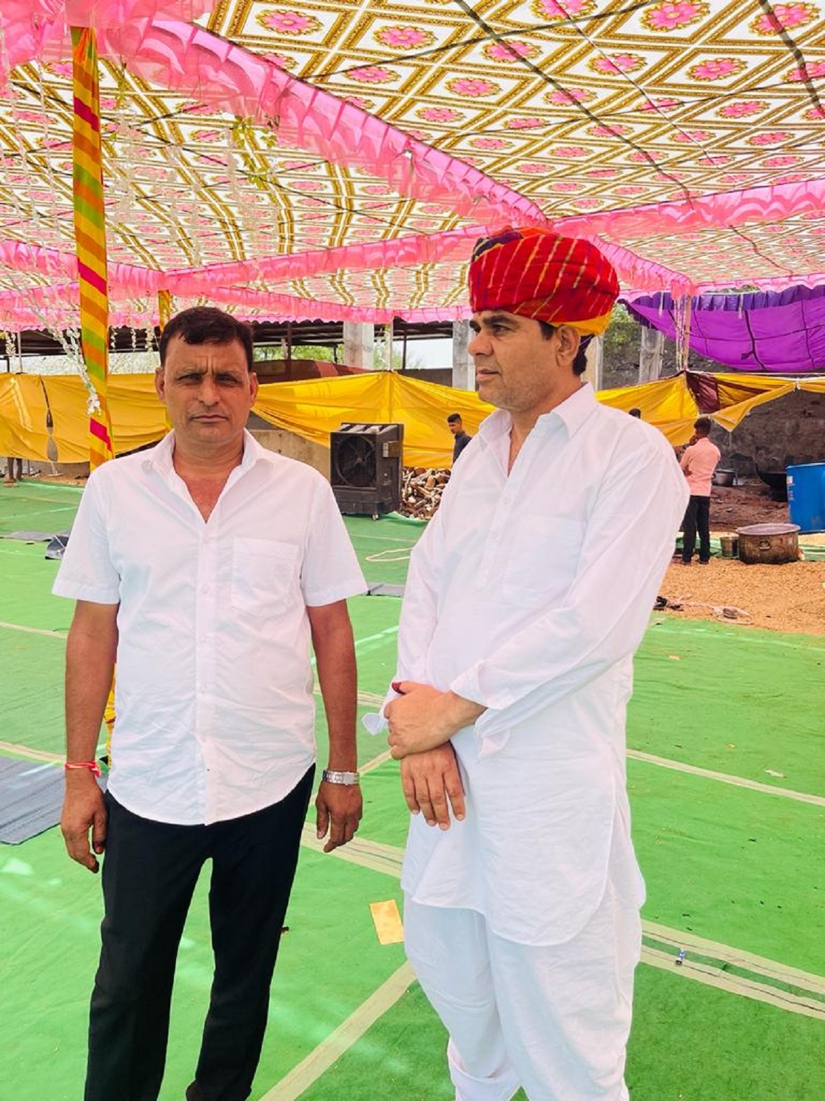 Gopal Choudhary (Left)