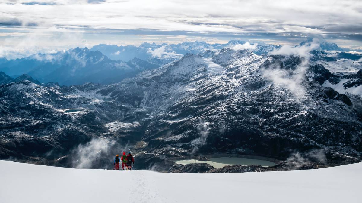  Glacier melting in Bolivia