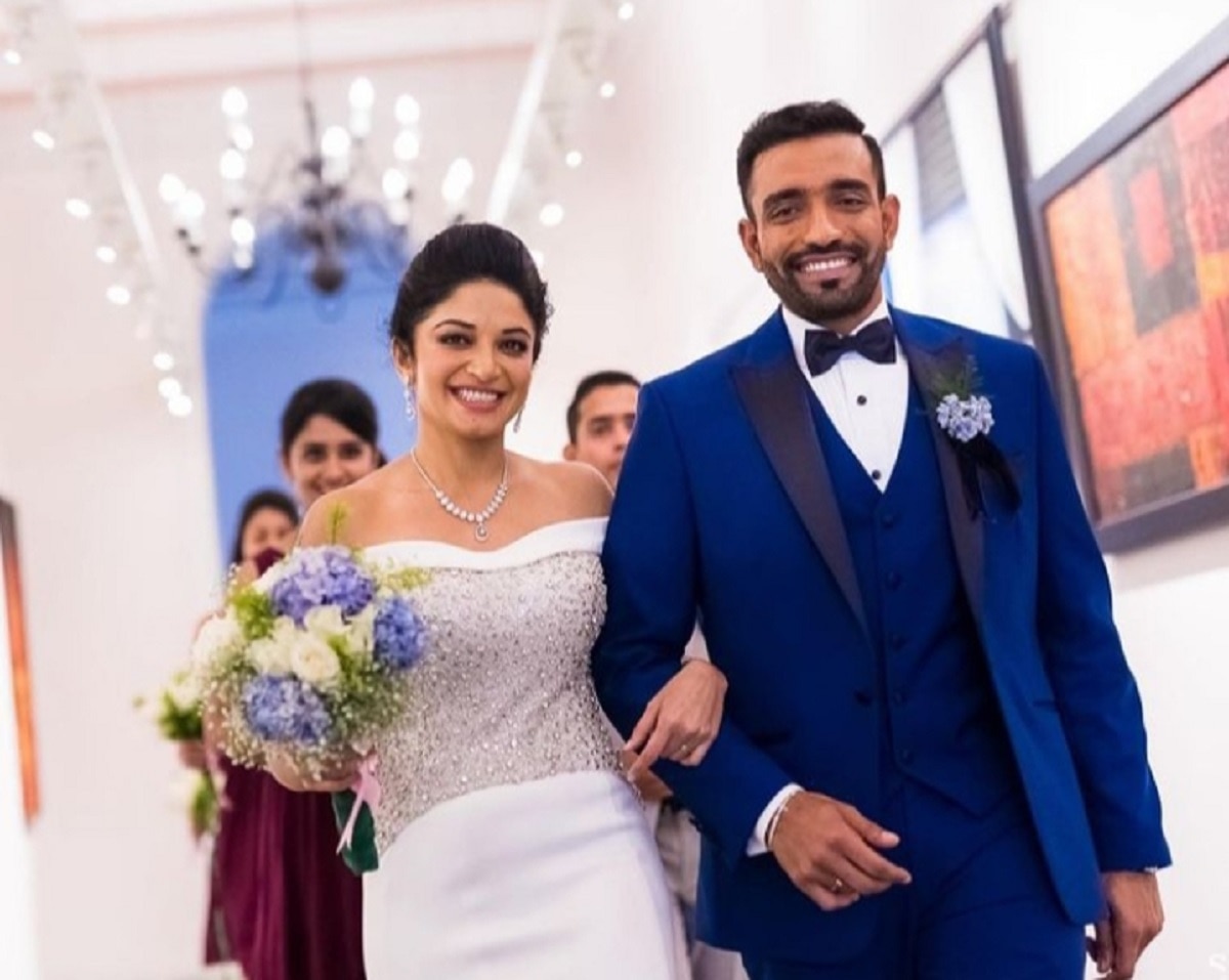 robin uthappa and sheethal gautham