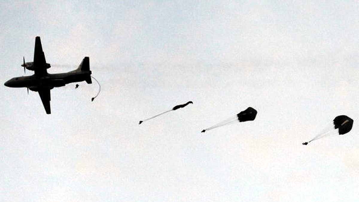 Indian Army Airborne Exercise Pokaran