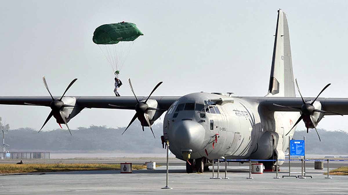 Indian Army Airborne Exercise Pokaran
