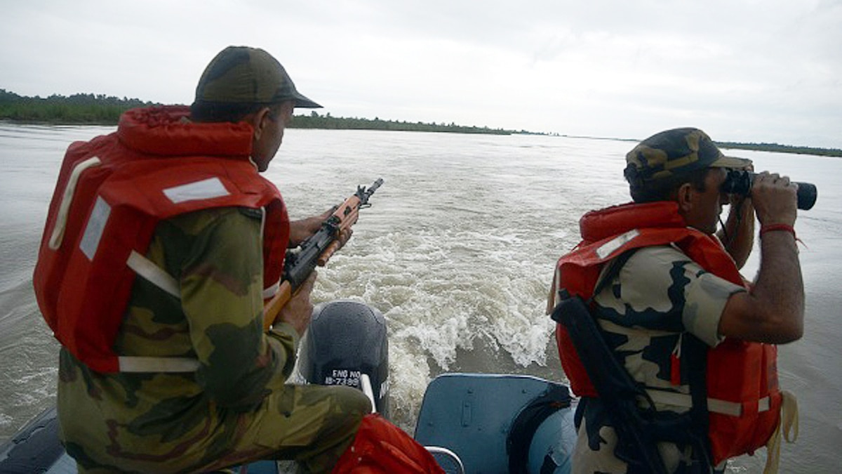 Indian Territorial Sea Border