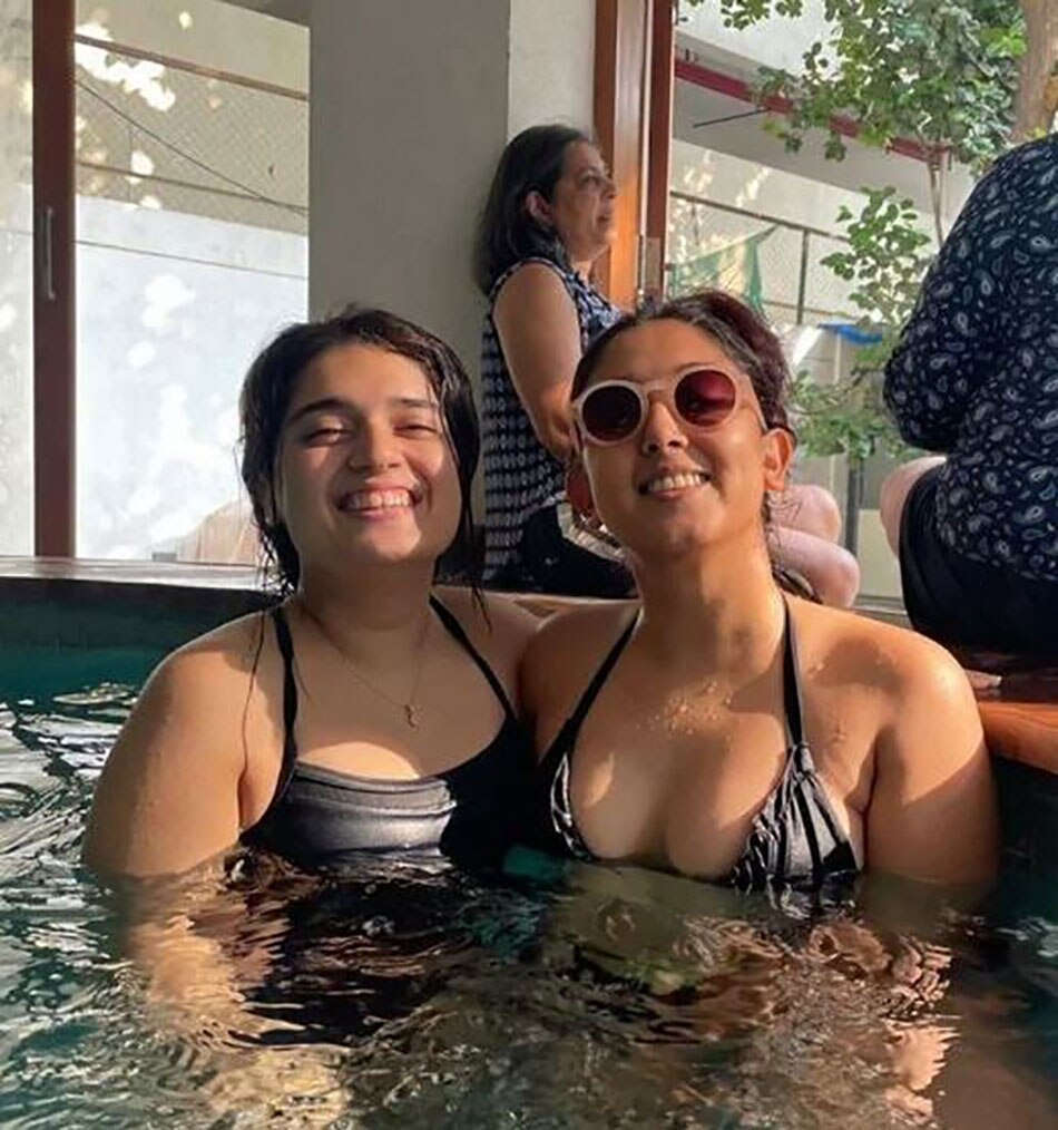 दोस्त संग आयरा खान