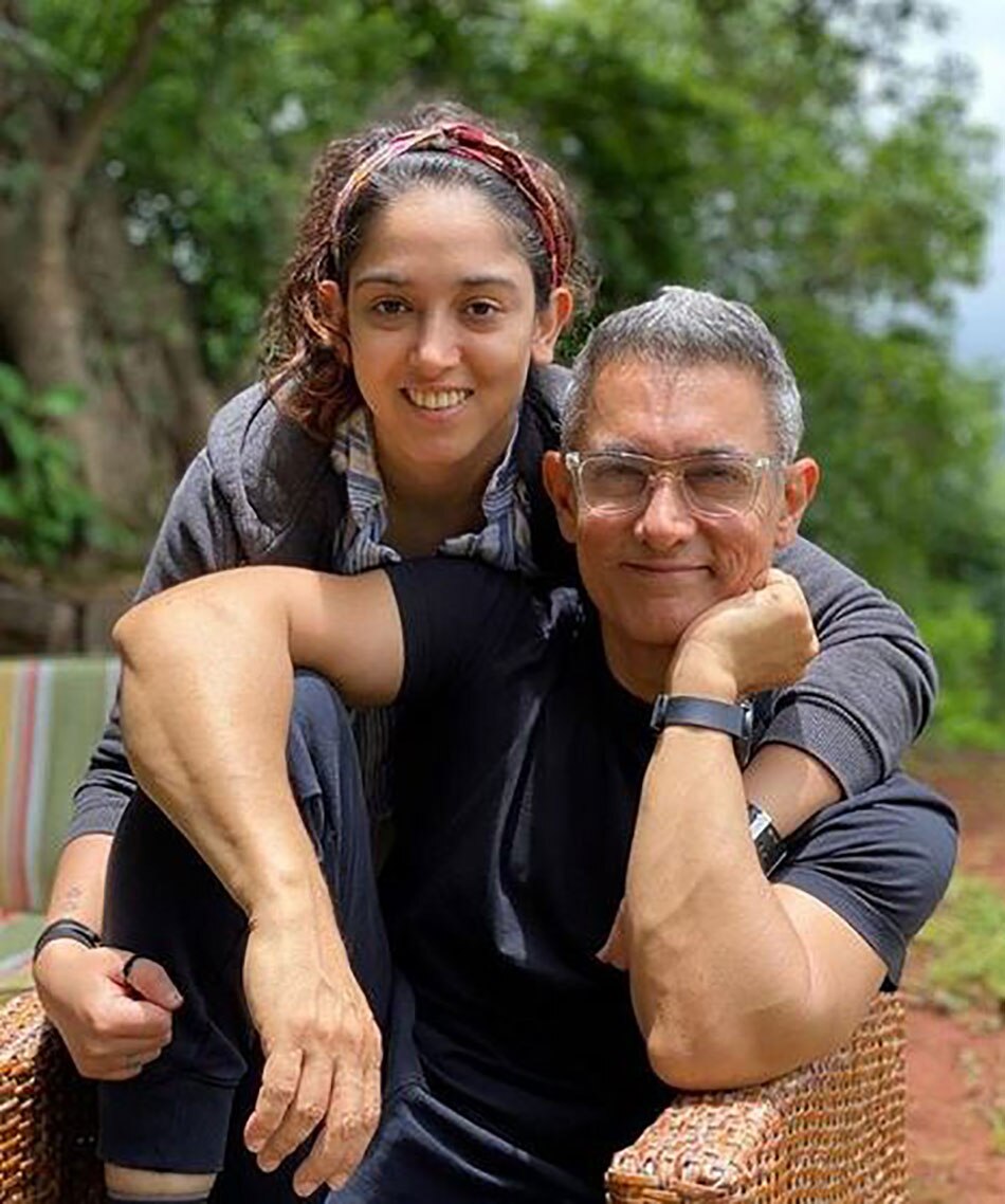 बेटी आयरा संग आमिर खान