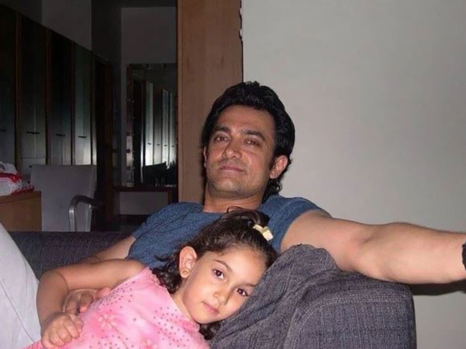 पिता आमिर संग आयरा