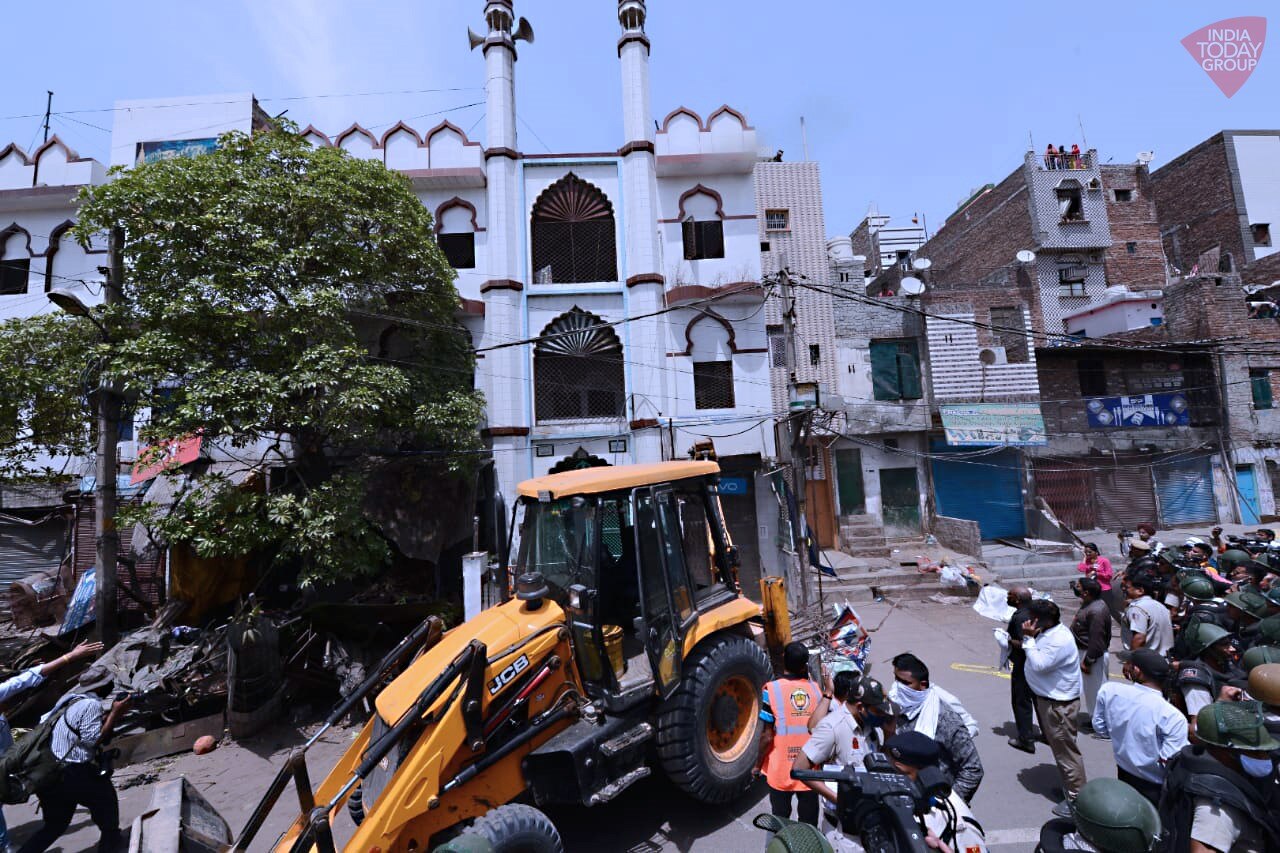 Jahangirpuri Bulldozer