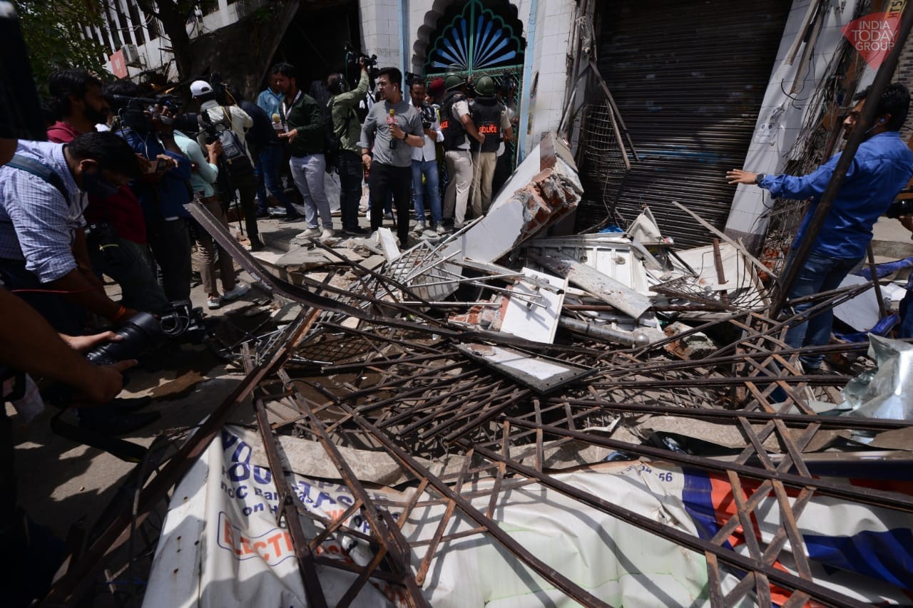 Jahangirpuri Bulldozer