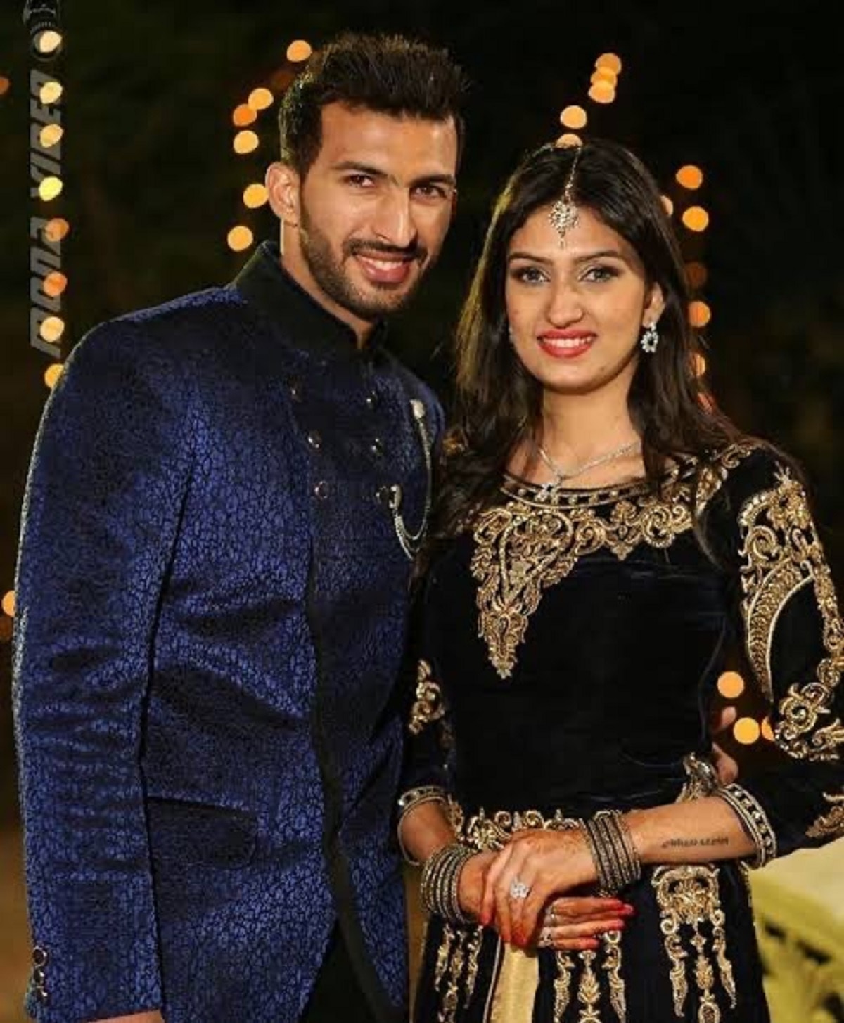 Rishi Dhawan and Deepali Chauhan 