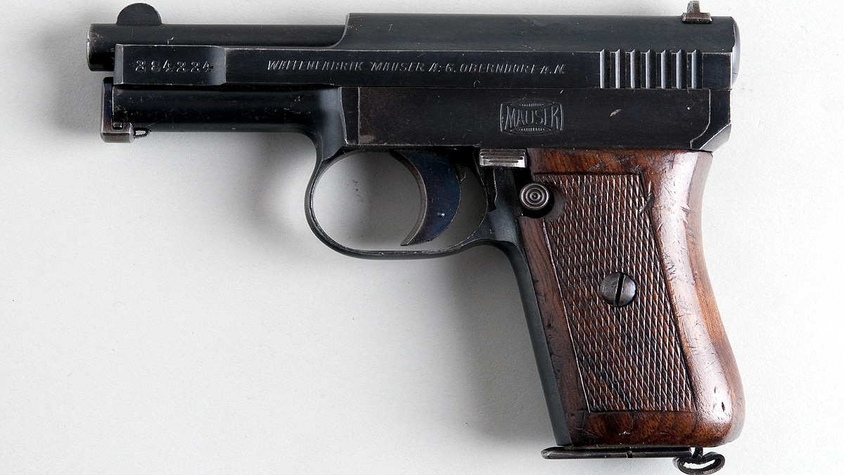  pistol revolver mauser katta