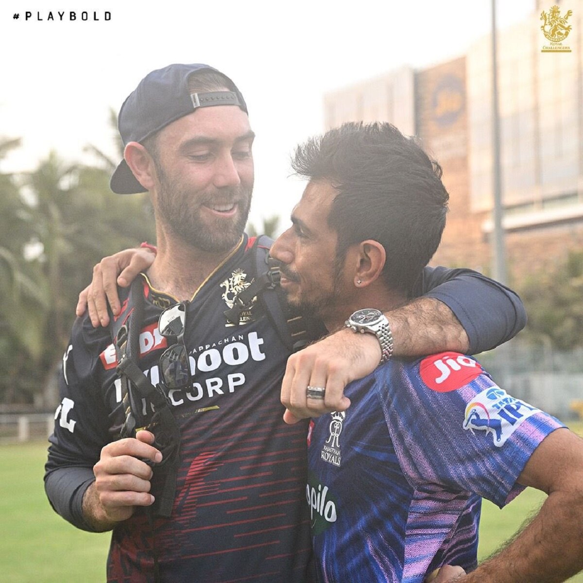 glenn maxwell and Yuzvendra Chahal