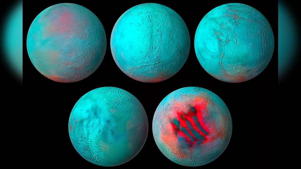 Saturn's moon Enceladus 