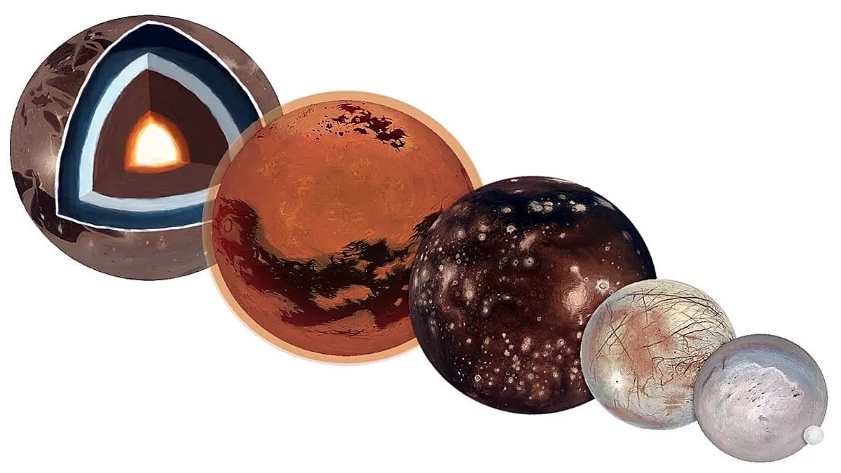 Saturn's moon Enceladus 