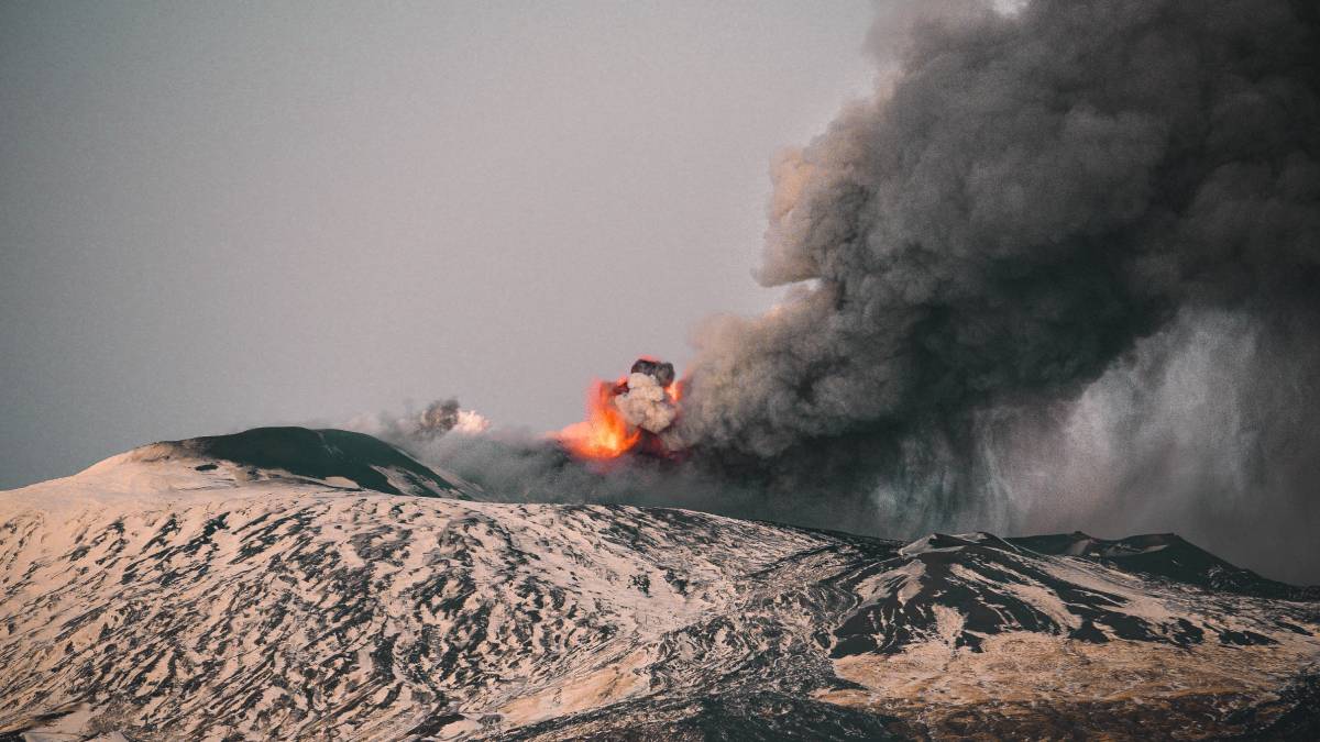 nuclear blast on moon