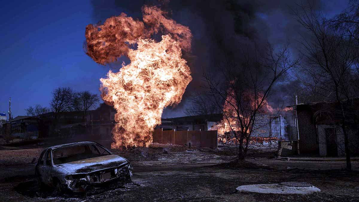 Russia Phosphorus Bomb Ukraine