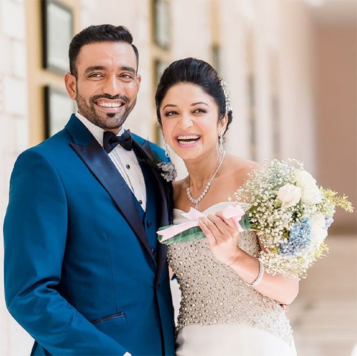 robin uthappa and sheethal gautham