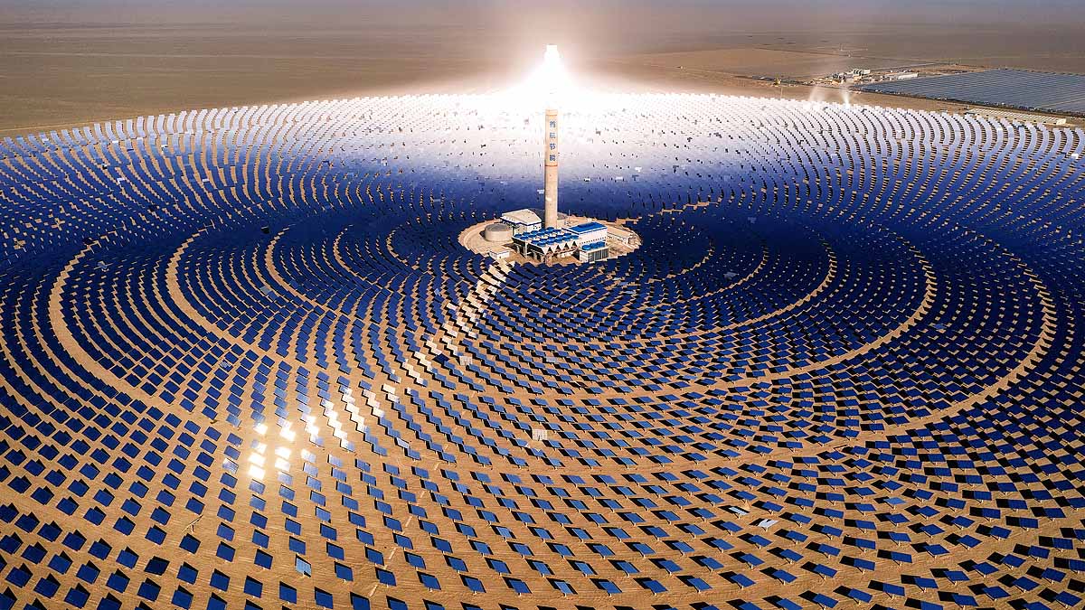 Solar Power Station in Space 