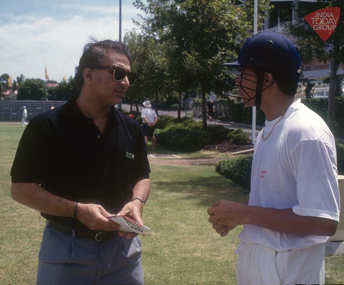 Sachin Tendulkar and Sunil Gavaskar