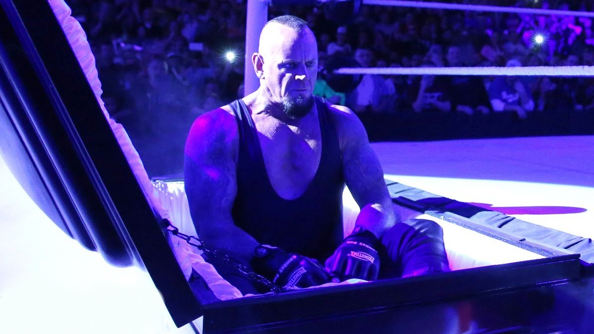 Undertaker rose from the dead