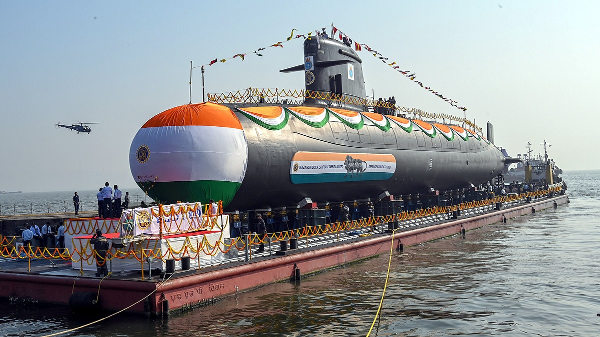 Indian Navy Attack Submarine Vagsheer