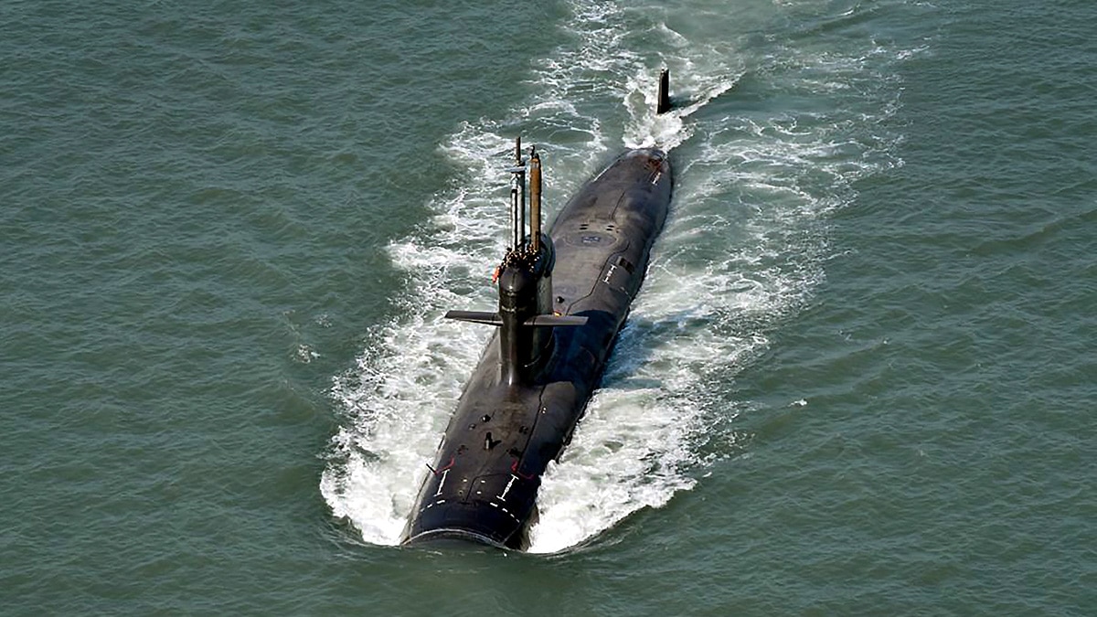 Indian Navy Attack Submarine Vagsheer