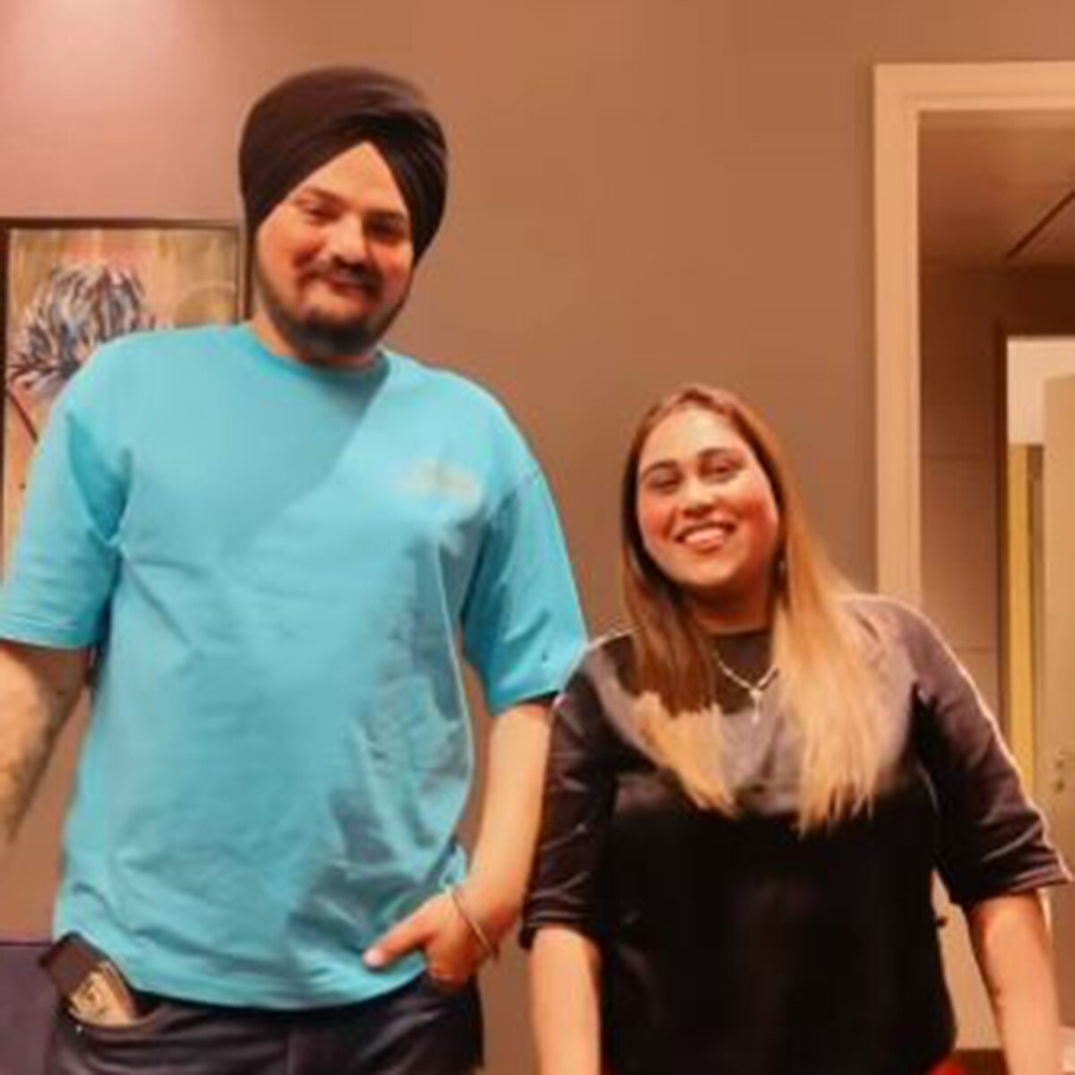 सिद्धू मूसेवाला, अफसाना खान