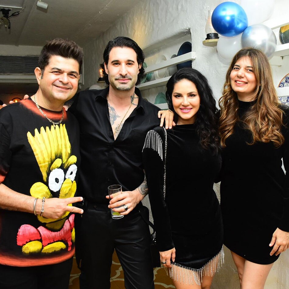 सनी लियोनी बर्थडे पार्टी