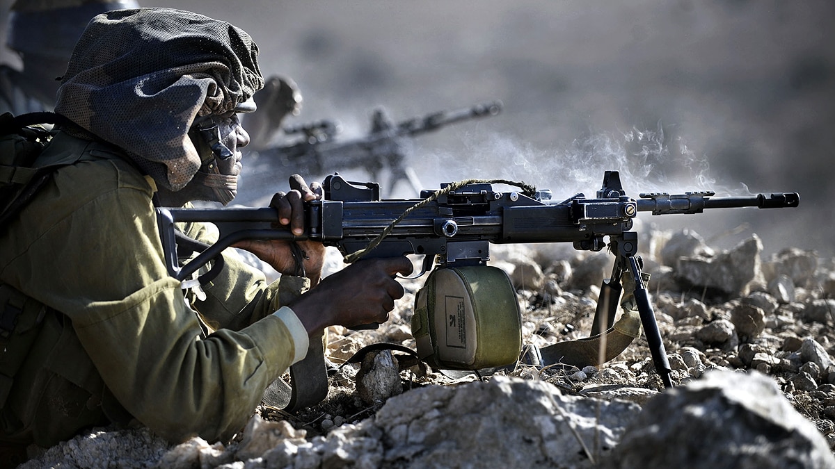 Indian Army Machine Guns 